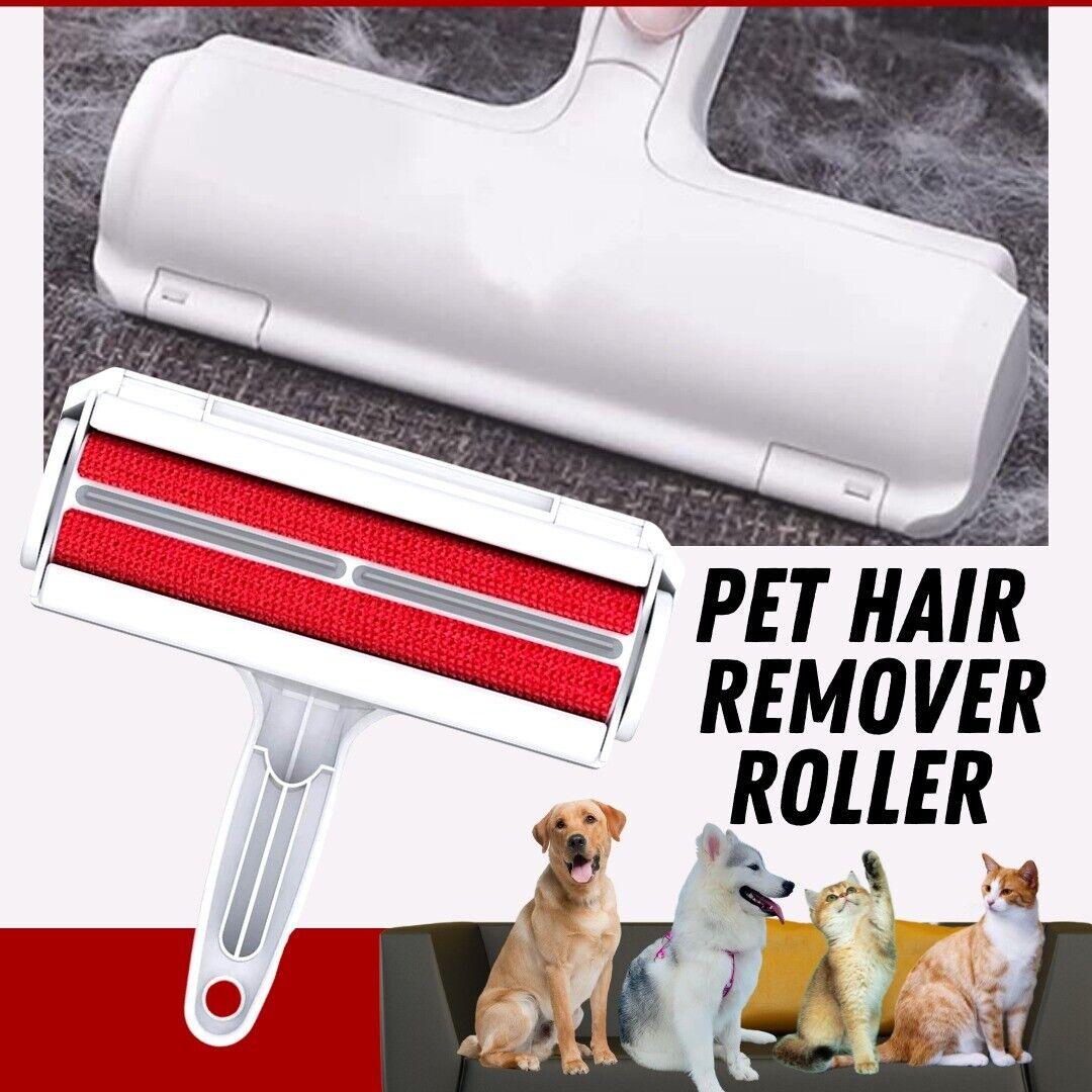 Reusable Pet Hair Lint Remover Dog Cat Hair Roller Cleaning Brush Sofa Clothes - Nioor