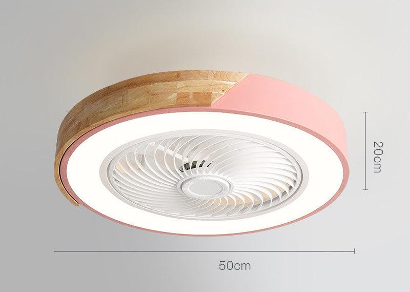 Rotating Air Guide Electric Hanging Fan Lamp - Nioor