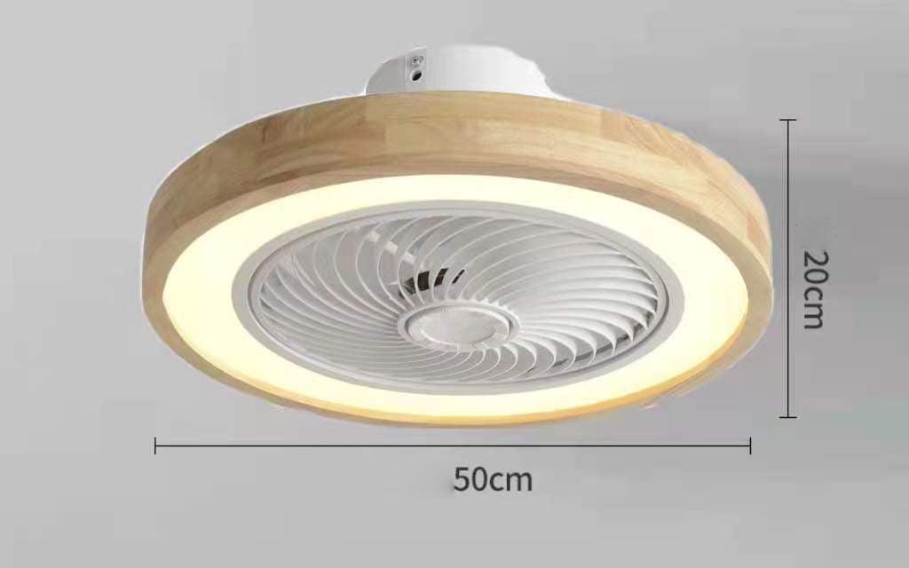 Rotating Air Guide Electric Hanging Fan Lamp - Nioor