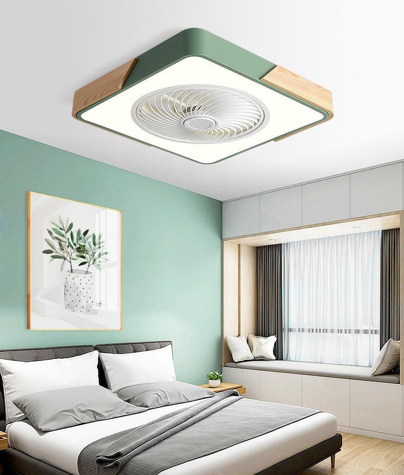 Rotating Air Guide Electric Hanging Fan Lamp - Nioor