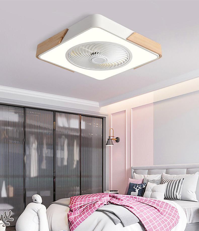 Rotating Air Guide Electric Hanging Fan Lamp - Nioor