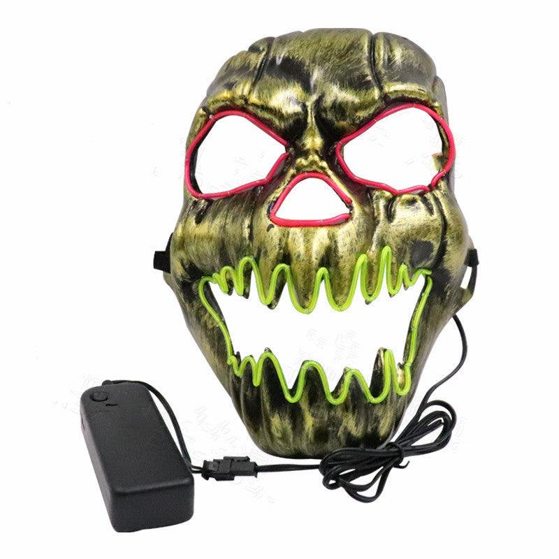 Scary face LED glow mask - Nioor