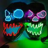 Scary face LED glow mask - Nioor