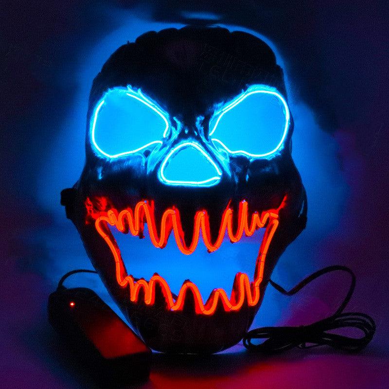 Scary face LED glow mask - Nioor