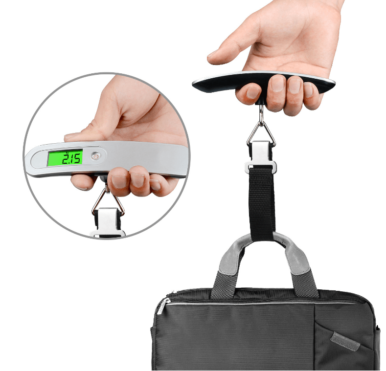 Selling T scale portable portable electronic baggage scale 50kg outdoor travel small scale - Nioor