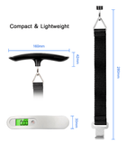 Selling T scale portable portable electronic baggage scale 50kg outdoor travel small scale - Nioor