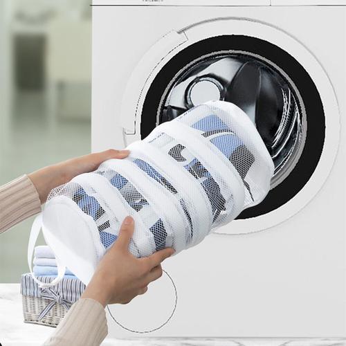 Shoe Washing Bag Washing Machine Care Washing Bag Household Large Machine Wash Shoe Bag Universal Mesh Bag - Nioor