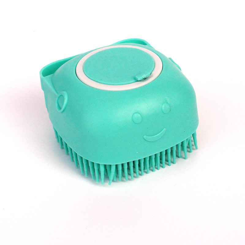 Silicone Dog Bath Massage Gloves Brush Pet Cat Bathroom Cleaning Tool Comb Brush For Dog Can Pour Shampoo Dog Grooming Supplies - Nioor