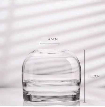 Simple Vase Creative Glass Living Room Dining Table Home Vase Vase - Nioor