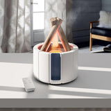 Simulated Flame Aromatherapy Machine Home Office Desktop Humidifier - Nioor