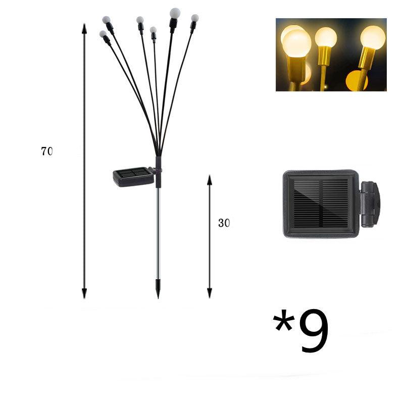 Simulation Firefly Solar Light Outdoor Garden Decoration Lawn Landscape Lamp Xmas Decor Solar LED Lights Outdoor Garden Lights - Nioor