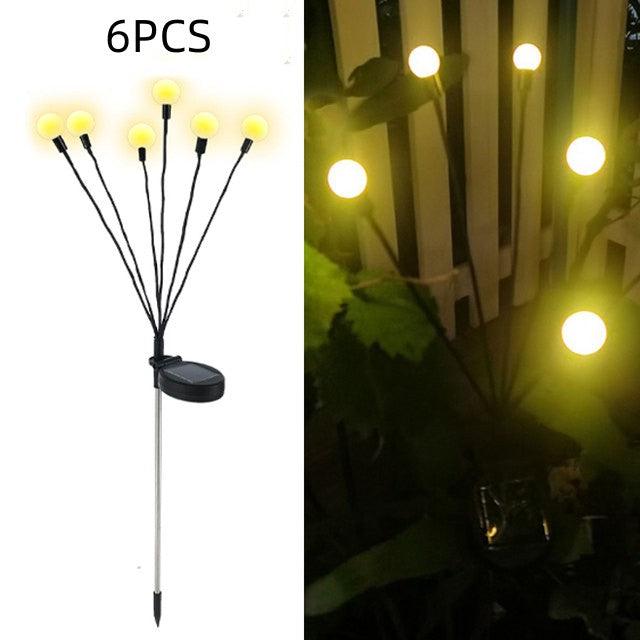 Simulation Firefly Solar Light Outdoor Garden Decoration Lawn Landscape Lamp Xmas Decor Solar LED Lights Outdoor Garden Lights - Nioor