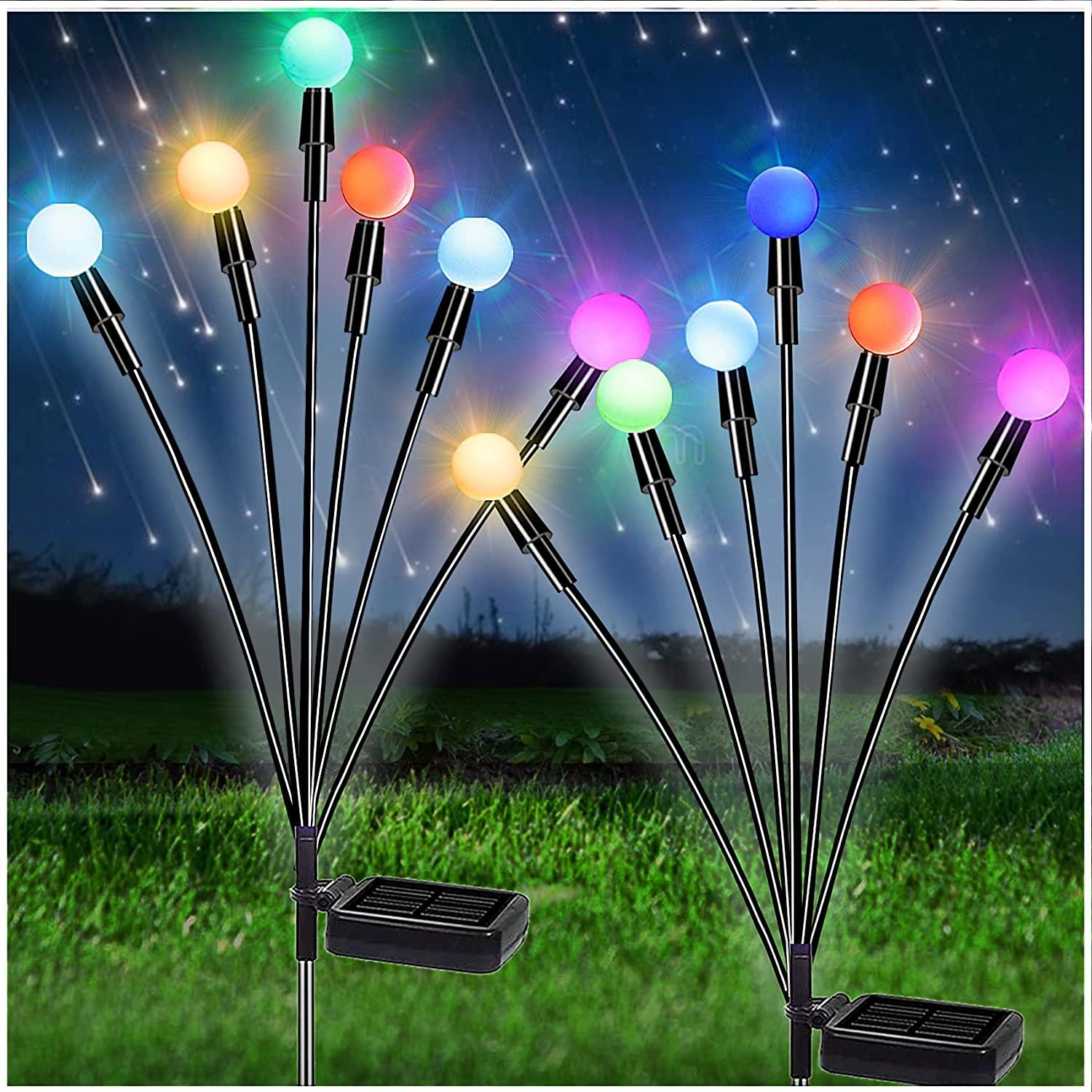 Simulation Firefly Solar Light Outdoor Garden Decoration Lawn Landscape Lamp Xmas Decor Solar LED Lights Outdoor Garden Lights - Nioor