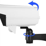 Simulation Surveillance Fake Camera Solar Sensor Wall Light - Nioor