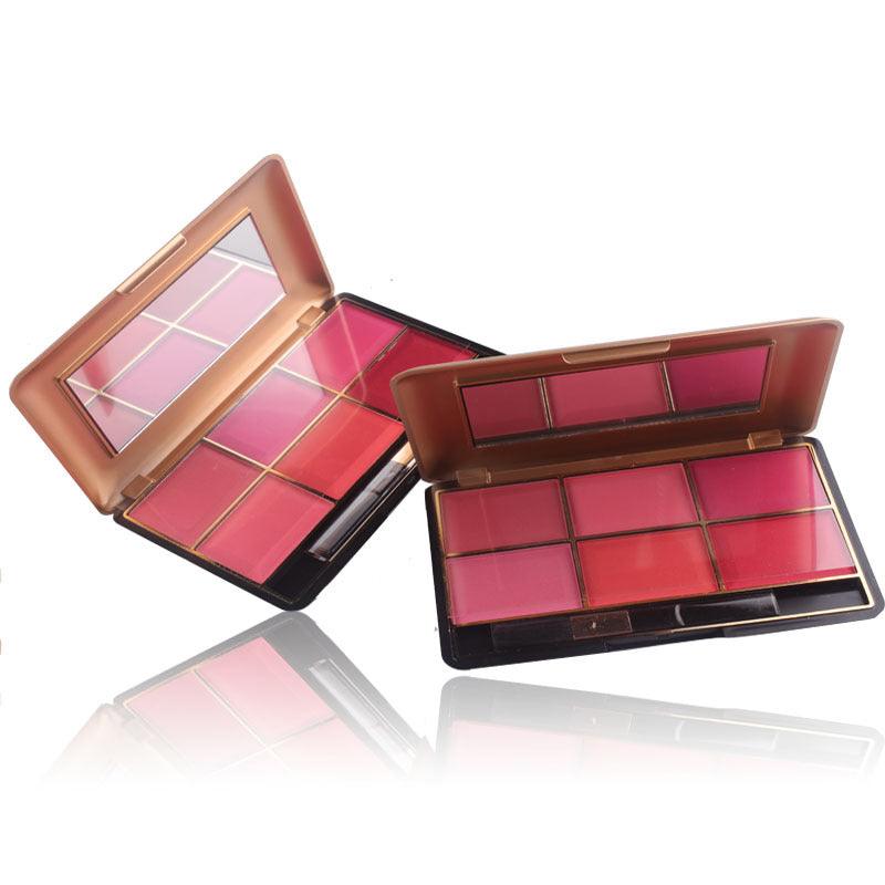 Six-color blush makeup rouge - Nioor