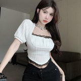 Slimming T-shirt For Women Versatile Short Top - Nioor