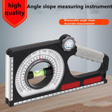 Slope Ruler Magnetic Multi-function Level Measuring Instrument High Precision - Nioor