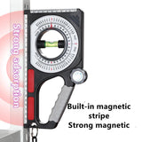 Slope Ruler Magnetic Multi-function Level Measuring Instrument High Precision - Nioor