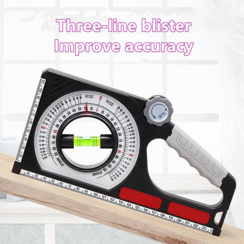 Slope Ruler Magnetic Multi-function Level Measuring Instrument High Precision - Nioor