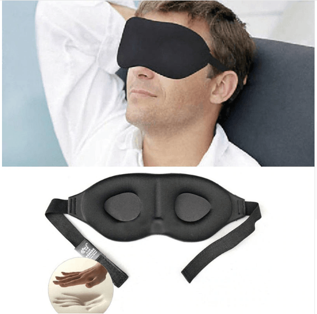 Slow Rebound Sponge Sleep Eye Mask - Nioor