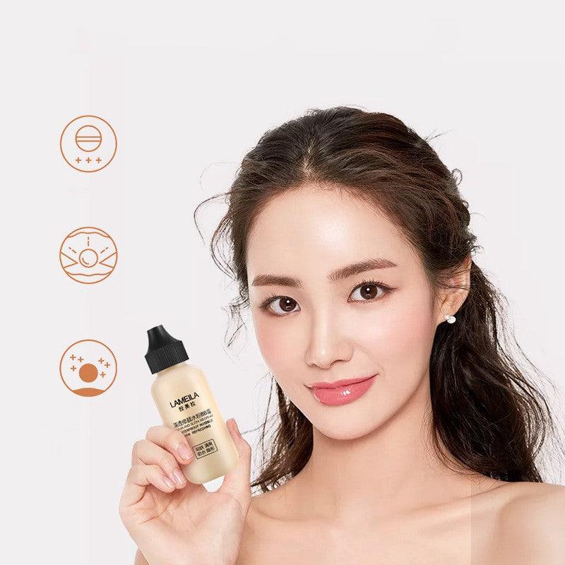 Small Bottle Liquid Foundation Female Lasting Moisturizing Oil Control Concealer Bb Cream - Nioor