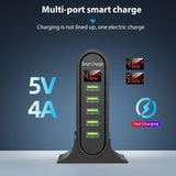 Smart Desktop Led Digital Display Charger - Nioor