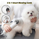 Smart Pet Hair Dryer Dog Golden Retriever Cat Grooming Hairdressing Blow & Comb Silent No Harm Pet Cleaning Supplies Pet Products - Nioor