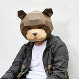 Smiling Teddy Bear Headgear Creative Handmade Toy - Nioor