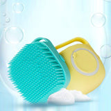 Soft Silicone Bristles Cat Dog Bath Brush Comb Scrubber Shampoo Dispenser For Pet Grooming Deshedding For Pet Washing - Nioor