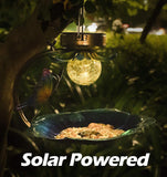 Solar Crack Ball Bird Feeder - Nioor