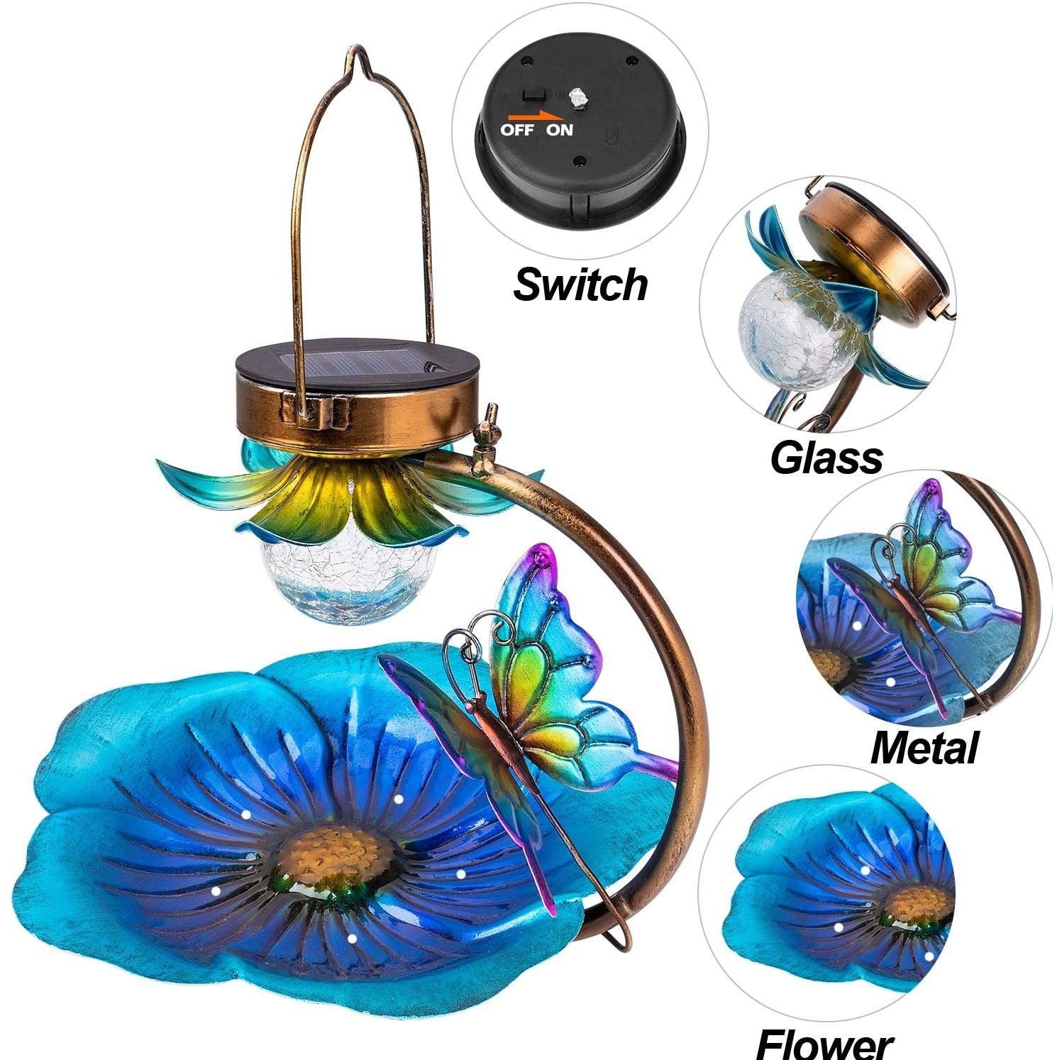 Solar Crack Ball Bird Feeder - Nioor