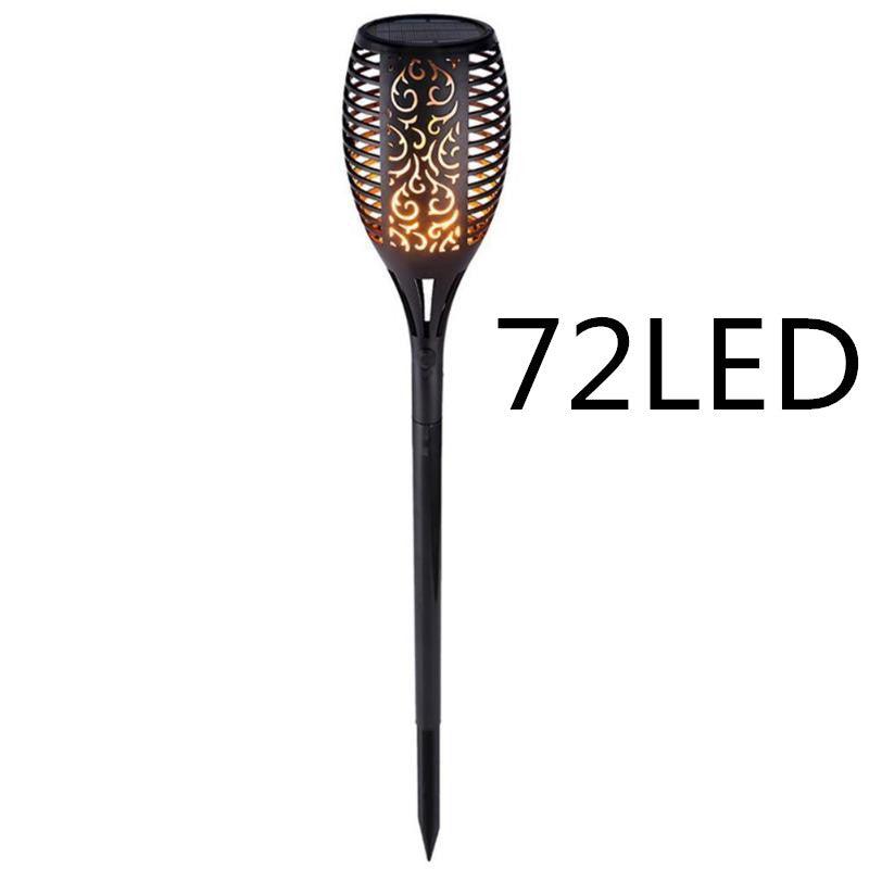 Solar Flame Flickering Garden Led Light Ip65 Outdoor Solar Tiki Torch Light Spotlights Landscape Decoration Led Lamp - Nioor