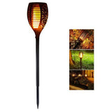 Solar Flame Flickering Garden Led Light Ip65 Outdoor Solar Tiki Torch Light Spotlights Landscape Decoration Led Lamp - Nioor