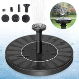 Solar Fountain Outdoor Garden Classic Round - Nioor