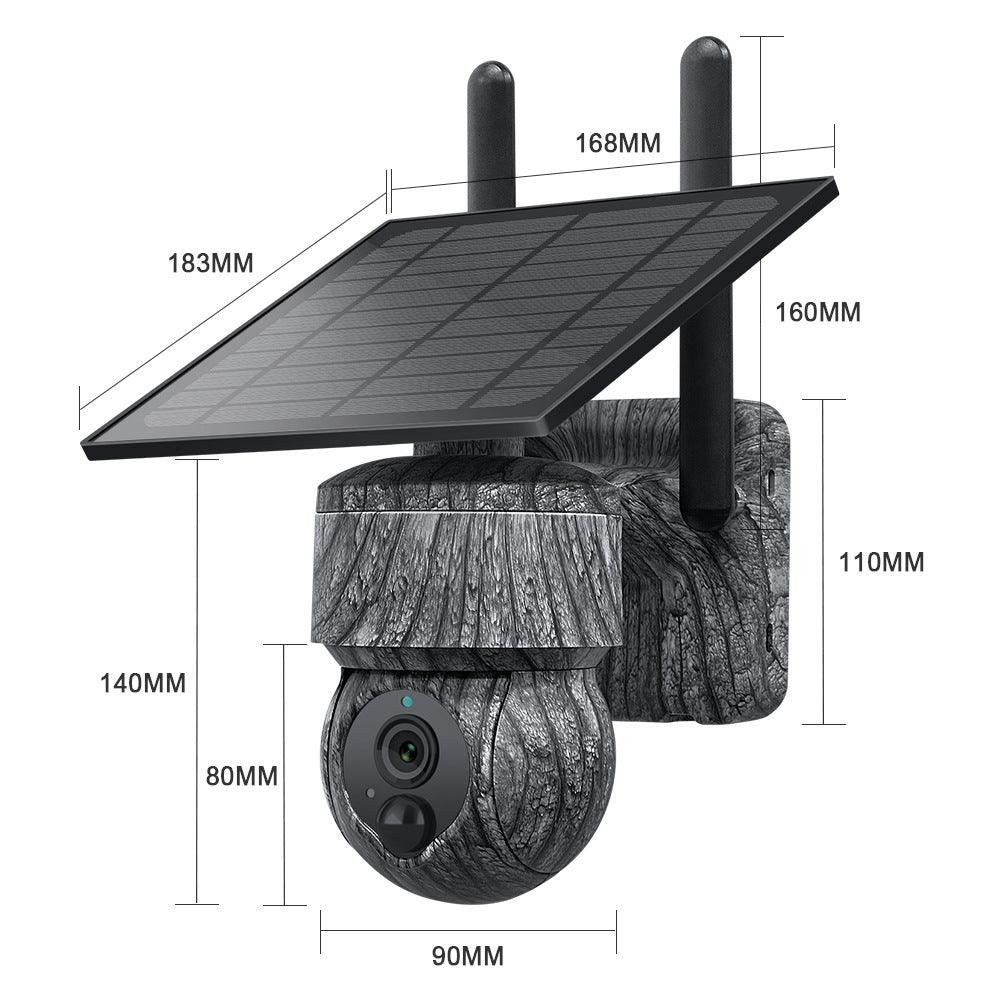 Solar Surveillance Plastic Camera Low Power Consumption HD - Nioor