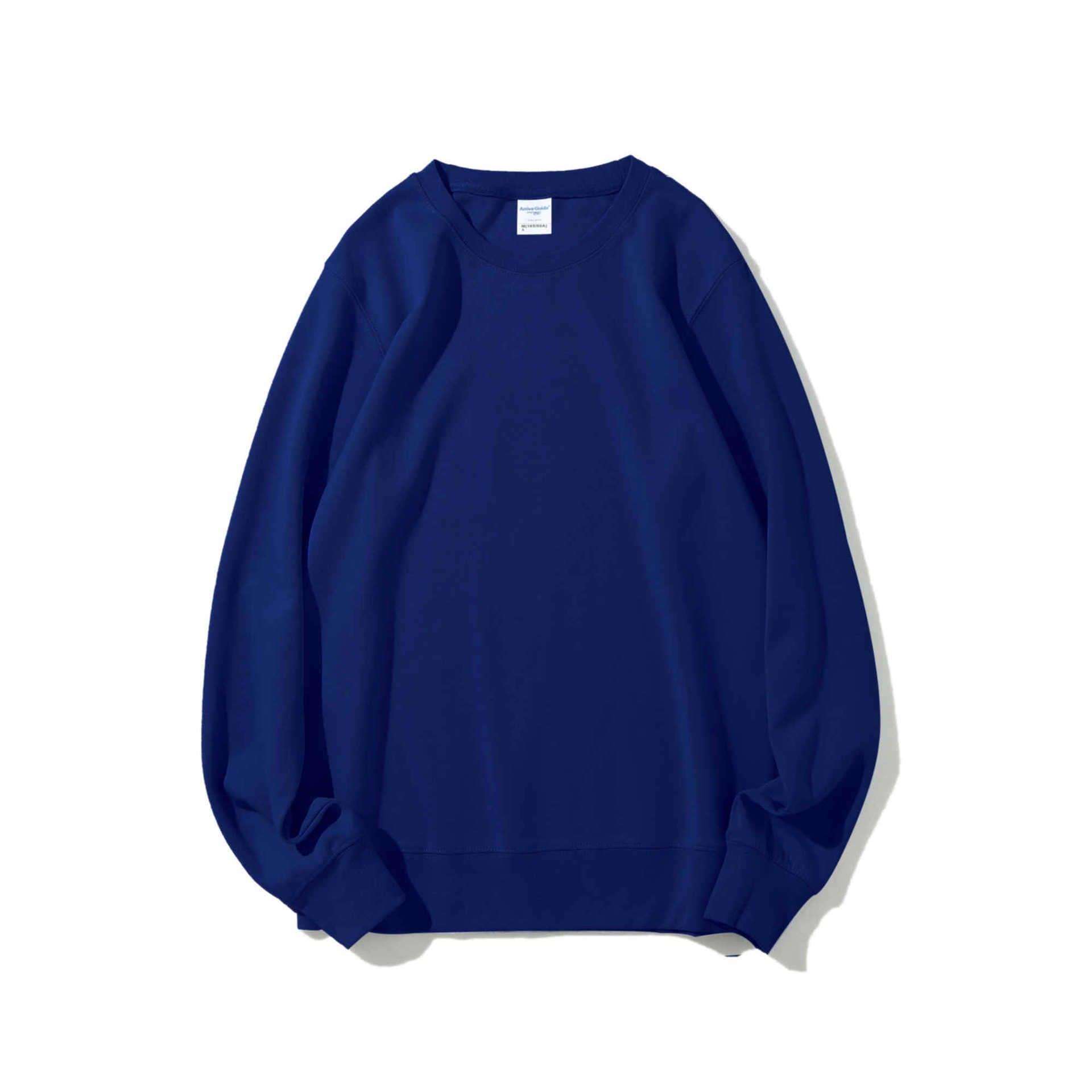 Solid Healthy Round Neck Sweater Long Sleeve - Nioor