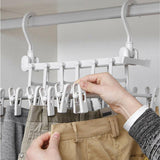 Space Saver Magic Hanging Clothes Hanger Rack - Nioor