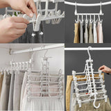 Space Saver Magic Hanging Clothes Hanger Rack - Nioor