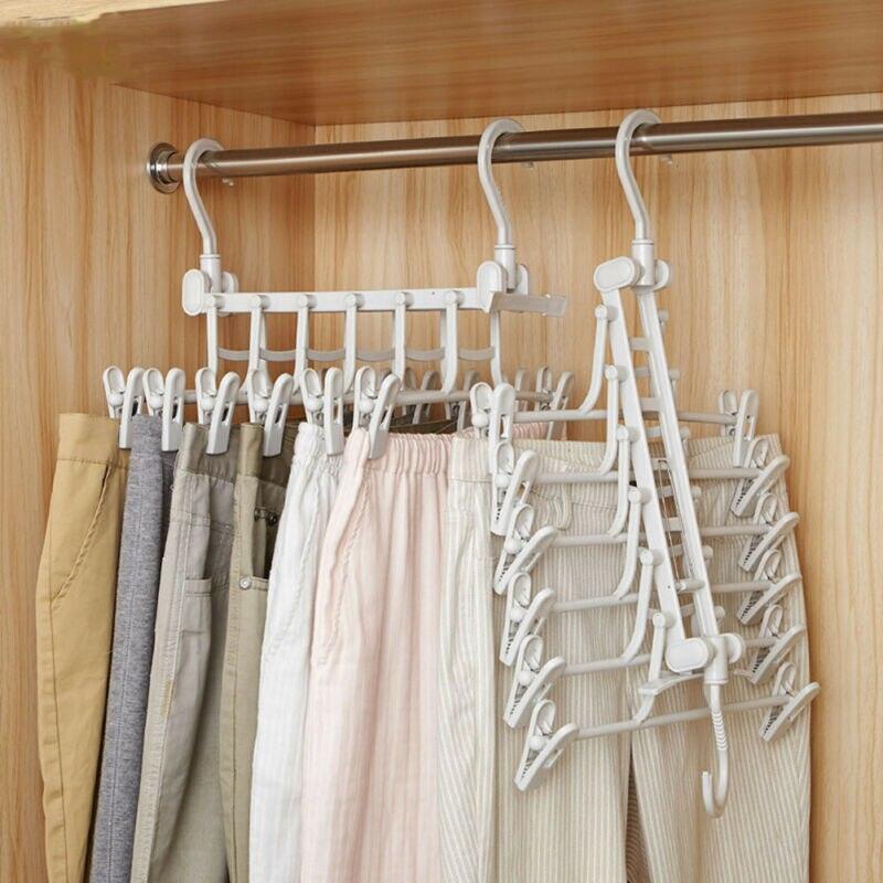 Space Saver Magic Hanging Clothes Hanger Rack - Nioor