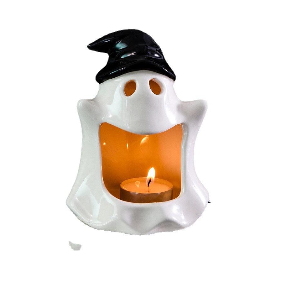 Special Halloween Ghost Festival Ceramic Craft Ornaments - Nioor