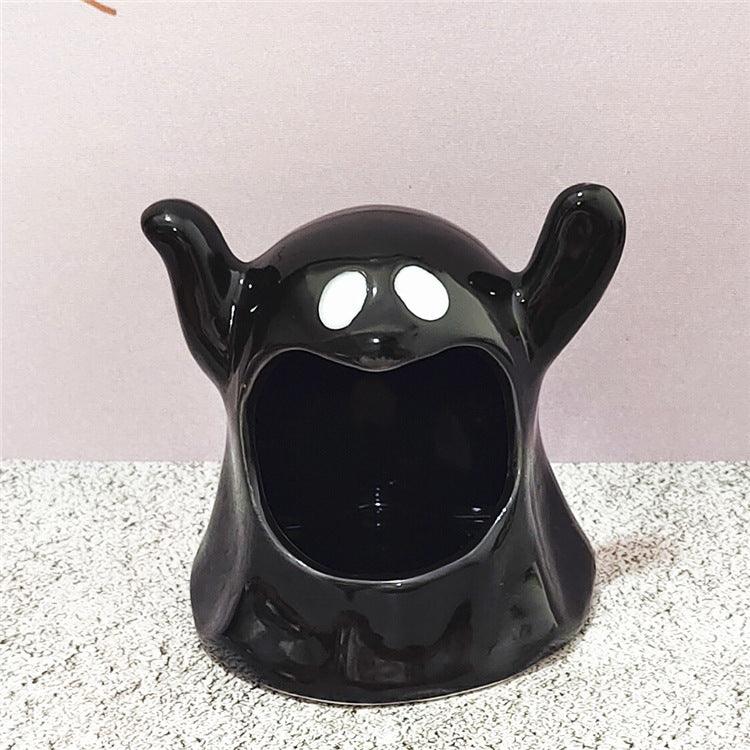 Special Halloween Ghost Festival Ceramic Craft Ornaments - Nioor