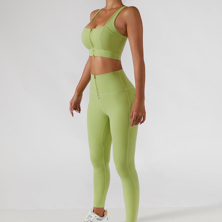 Sports Suit Seamless Yoga Set Women Two Pieces - Nioor