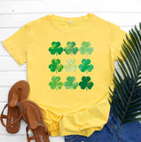 St Patrick's Day Cotton Women's Short Sleeve - Nioor