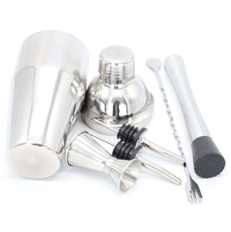 Stainless Steel Cocktail Shaker Ice Bucket Six-piece Set - Nioor