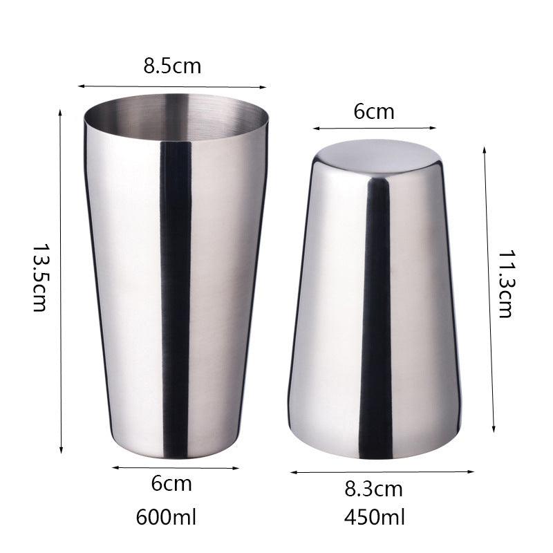 Stainless Steel Cocktail Shaker Ice Bucket Six-piece Set - Nioor