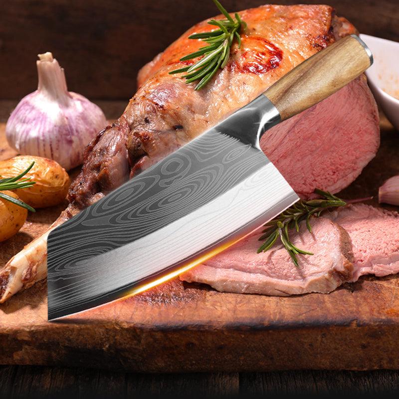 Stainless steel kitchen knife for kitchen - Nioor