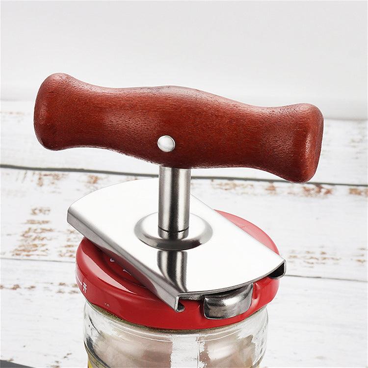 Stainless Steel Manual Screw Seal Adjustable Bottle Opener - Nioor