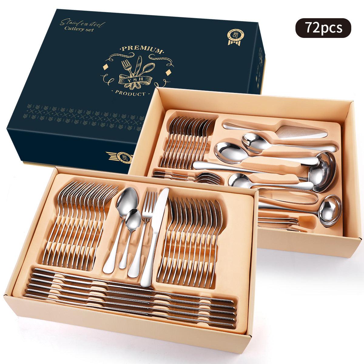 Stainless Steel Tableware Gift Box Set - Nioor