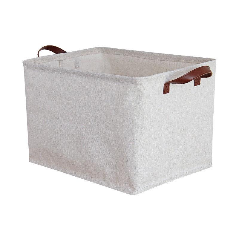 Storage Box Home Cotton And Linen Storage Basket Wardrobe Storage Box - Nioor