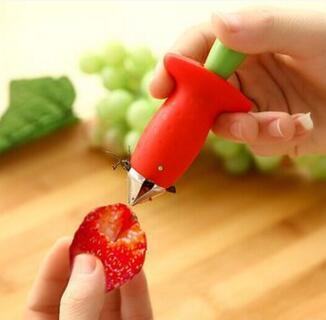 Strawberry Huller Creative Fruit Leaf Remover Kitchen Gadget - Nioor